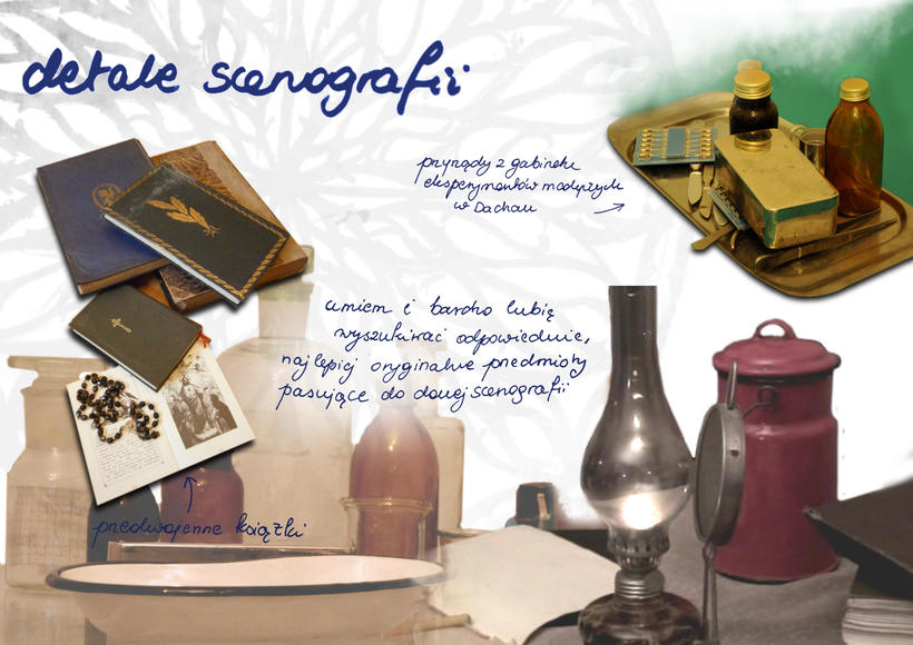 Urszula Szaata - detale scenografii